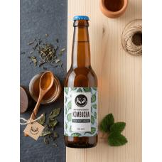 Kombucha (Yeşil Çay ve Melisa)