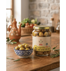 Yeşil Kırma Zeytin 600 cc