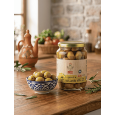 Yeşil Kırma Zeytin 600 cc